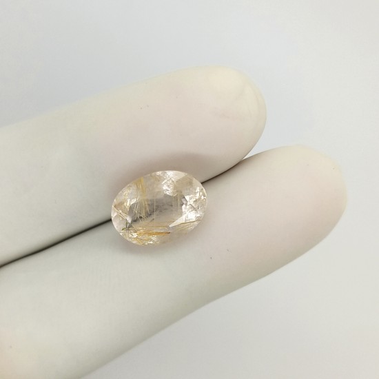 Golden Rotile 5.72 Ct Gem Quality Golden Rotile 5.72 Ct Gem Quality
